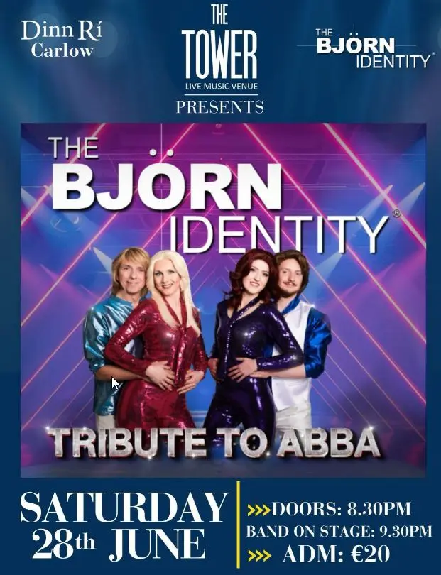 Abba Tribute The Bjorn Identity Carlow